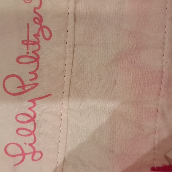 Lilly Pulitzer Buttercup Pink Tusk in Sun Elephant Scalloped Hem Shorts - Picture 7 of 9